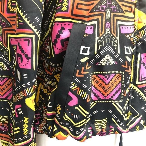 H&M x Coachella Geo Aztec Printed Bomber Jacket - Picture 7 of 10